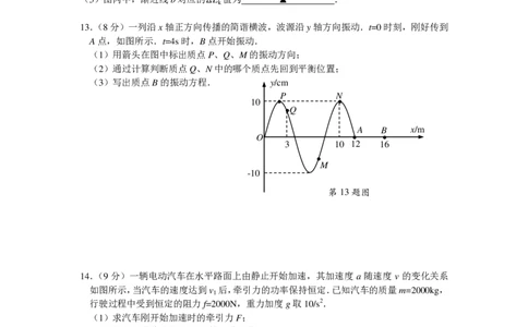 物理试题(1)_2023年10月_0210月合集_2024届江苏省决胜新高考高三上学期10月大联考_江苏省决胜新高考2024届高三上学期10月大联考物理