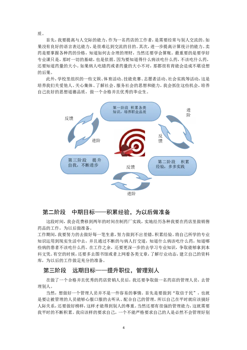 制药与药物制剂专业职业规划书范文_E6-职业规划_43药学专业