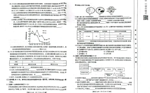 陕西省汉中市2023-2024学年高三上学期第一次联考生物(1)_2023年8月_028月合集_2024届陕西省汉中市高三上学期第一次联考