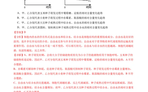 生物-2024年高考终极押题猜想（解析版）_2024高考押题卷_62024学科网全系列_212024年高考终极押题猜想_生物-2024年高考终极押题猜想
