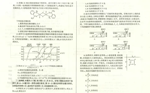 2024届河南省郑州市、周口市高三下学期二模理综试题_2024年3月_02按日期_28号_2024届河南省郑州市周口市高三下学期第二次质量预测（郑州周口二测）