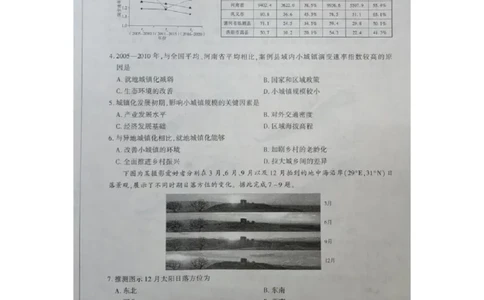 2024届河北省百师联盟高三下学期开学摸底联考地理试题_2024年3月_013月合集_2024届（新高考）百师联盟高三下学期开年摸底联考_百师联盟2024届高三下学期开年摸底联考（新高考）地理