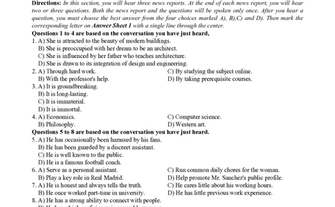 2023.06英语六级真题第2套_历年英语四六级真题+解析合集2015-2023.6_2023年6月四六级真题及答案解析_2023年6月六级真题和答案解析_2023.6六级真题及解析