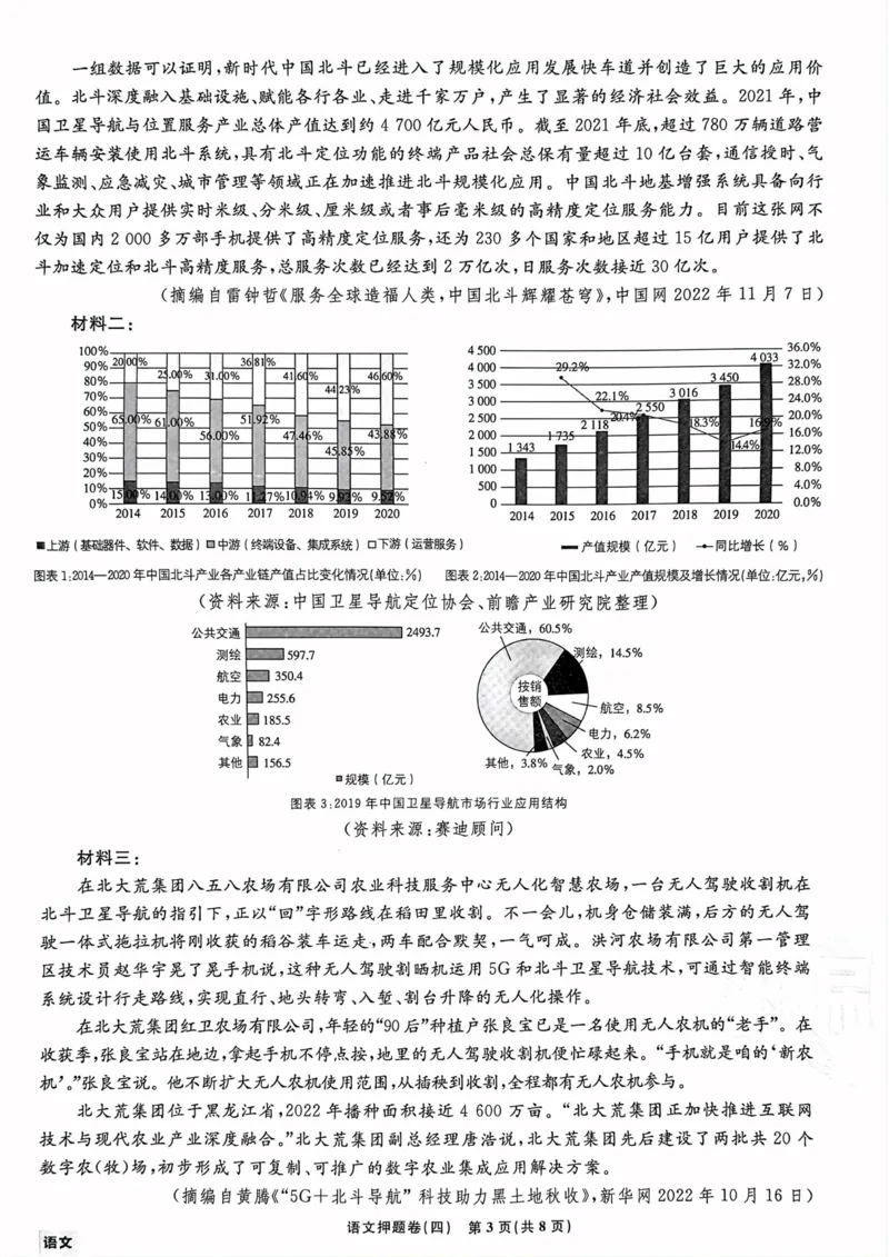 语文试题_2023高考押题卷_22023理想书高考必刷卷之押题卷_全国卷版_押题卷&middot;语文