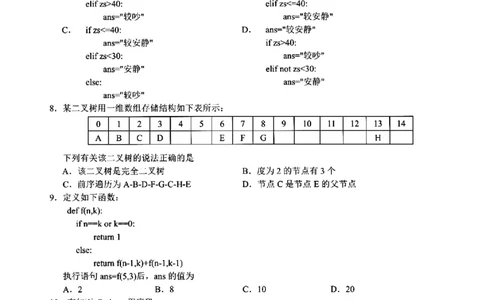 2024届浙江省9+1联盟高三下学期3月模拟考试技术试题(1)_2024年4月_024月合集_2024届浙江省9+1联盟高三下学期3月模拟预测