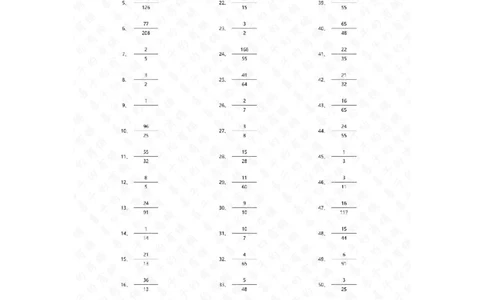 分数乘除混合第41~60篇（高级）答案_编码0121-6年级数学口算计算_口算题（适合6年级）(1)_分数-乘除混合（100篇）_（分数）乘除混合高级（100篇）