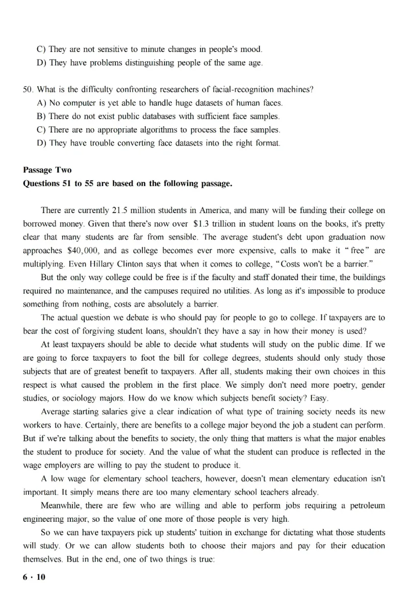 六级真题合并版2017-2020年_英语四六级整合_英语四六级真题版本二此版为主此文件夹会持续更新_六级真题_1.六级真题+答案解析+听力音频