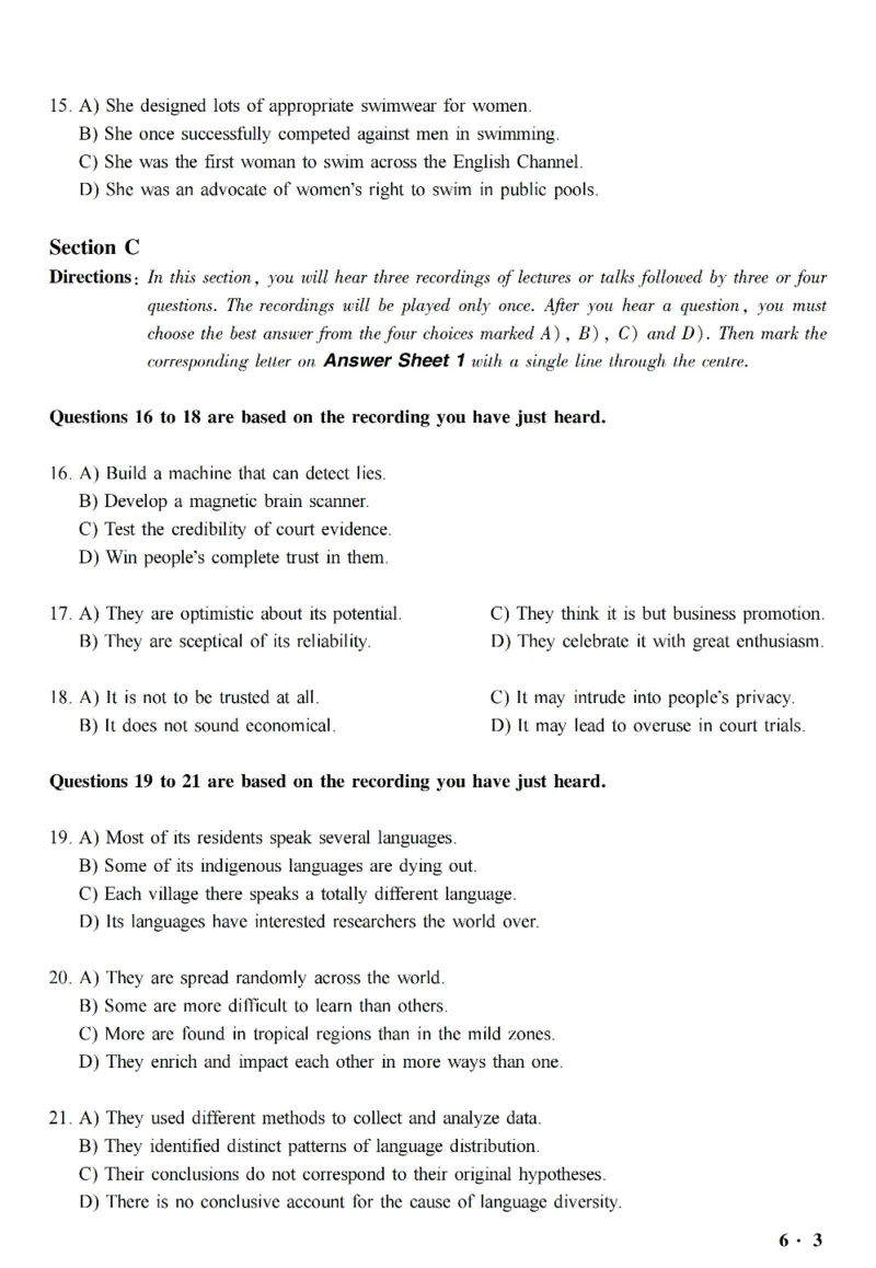 六级真题合并版2017-2020年_英语四六级整合_英语四六级真题版本二此版为主此文件夹会持续更新_六级真题_1.六级真题+答案解析+听力音频