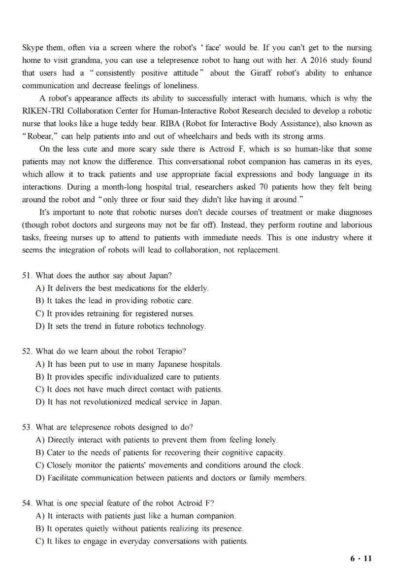 六级真题合并版2017-2020年_英语四六级整合_英语四六级真题版本二此版为主此文件夹会持续更新_六级真题_1.六级真题+答案解析+听力音频