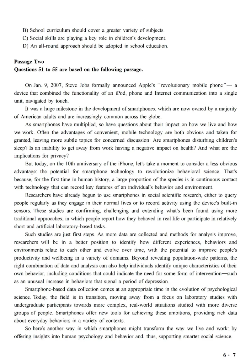 六级真题合并版2017-2020年_英语四六级整合_英语四六级真题版本二此版为主此文件夹会持续更新_六级真题_1.六级真题+答案解析+听力音频