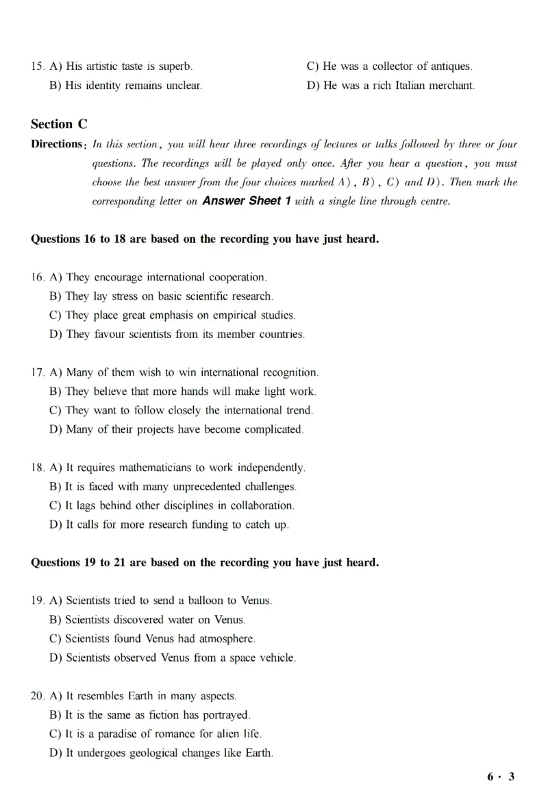 六级真题合并版2017-2020年_英语四六级整合_英语四六级真题版本二此版为主此文件夹会持续更新_六级真题_1.六级真题+答案解析+听力音频
