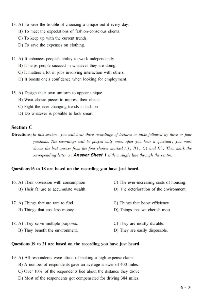 六级真题合并版2017-2020年_英语四六级整合_英语四六级真题版本二此版为主此文件夹会持续更新_六级真题_1.六级真题+答案解析+听力音频