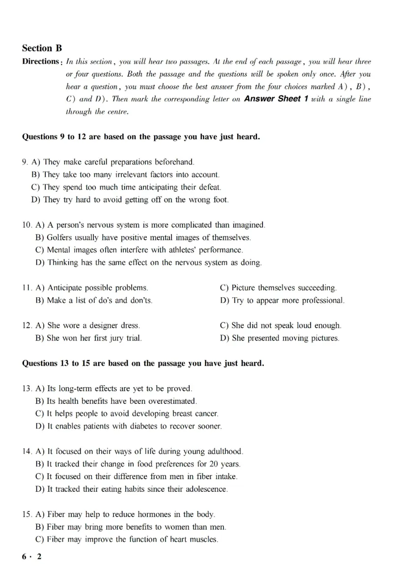 六级真题合并版2017-2020年_英语四六级整合_英语四六级真题版本二此版为主此文件夹会持续更新_六级真题_1.六级真题+答案解析+听力音频