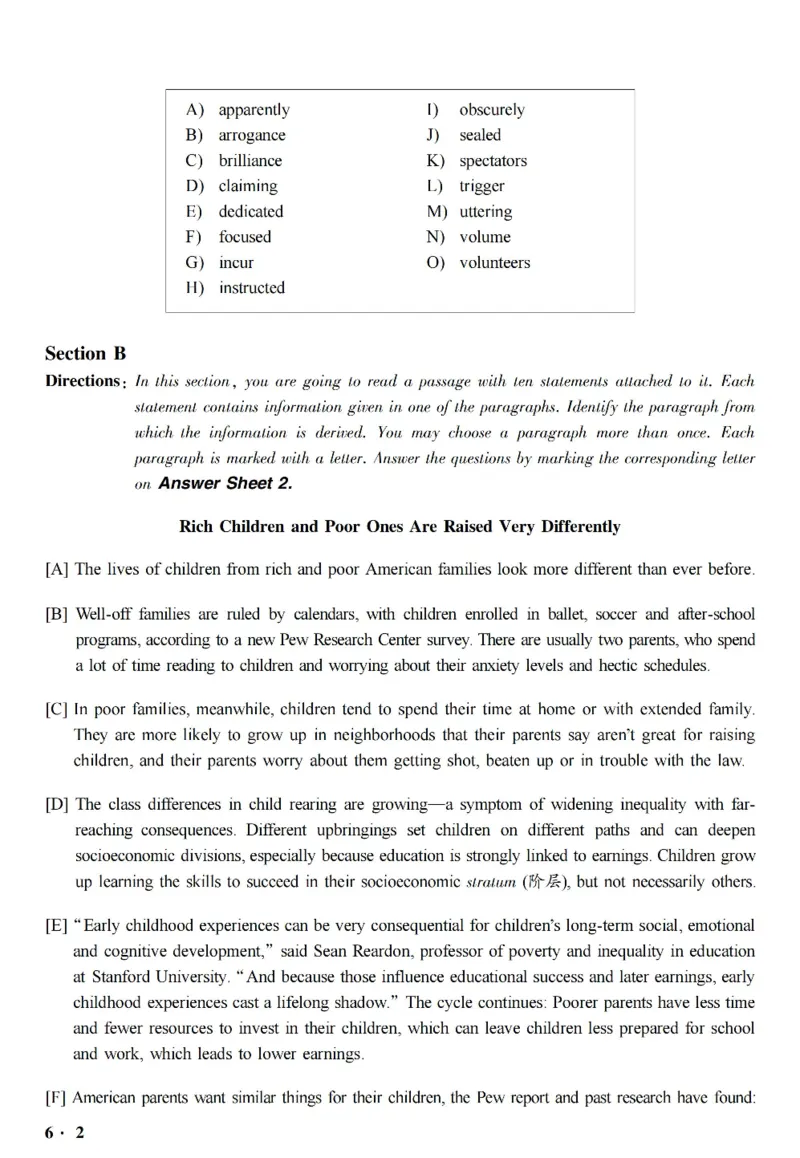 六级真题合并版2017-2020年_英语四六级整合_英语四六级真题版本二此版为主此文件夹会持续更新_六级真题_1.六级真题+答案解析+听力音频