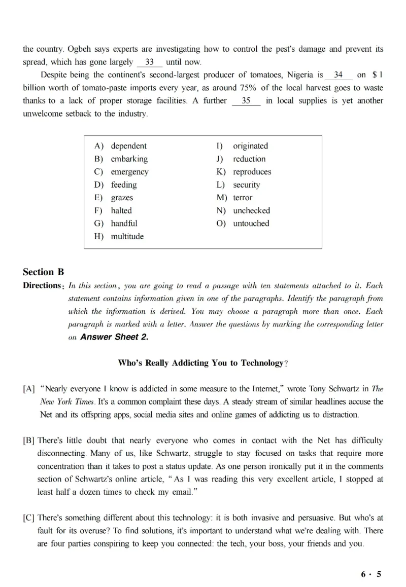 六级真题合并版2017-2020年_英语四六级整合_英语四六级真题版本二此版为主此文件夹会持续更新_六级真题_1.六级真题+答案解析+听力音频