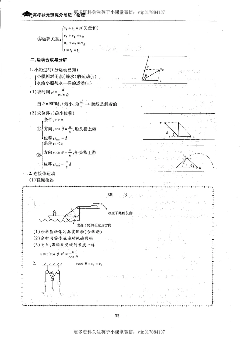 物理状元笔记高中-199页_赠送小初高学霸笔记等_赠_高考状元笔记