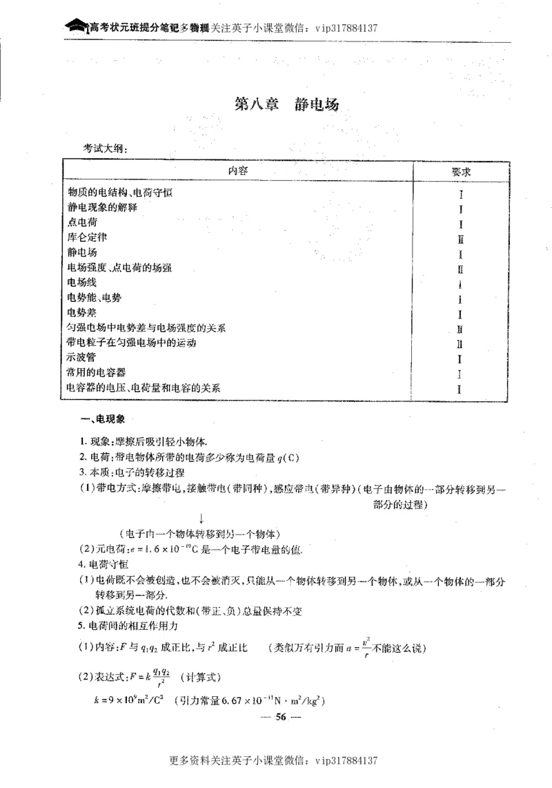 物理状元笔记高中-199页_赠送小初高学霸笔记等_赠_高考状元笔记