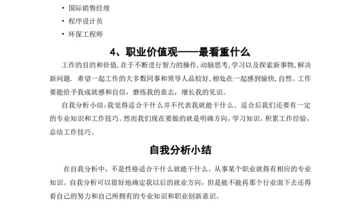 大学生职业生涯规划书_E6-职业规划_48经济管理、经济学专业