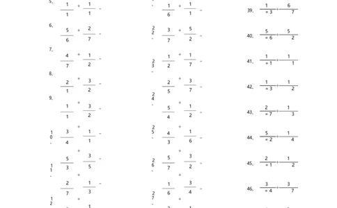 分数除法第41~60篇（初级）_编码0121-6年级数学口算计算_口算题（适合6年级）(1)_分数-除法（200篇）_（分数）除法初级（100篇）