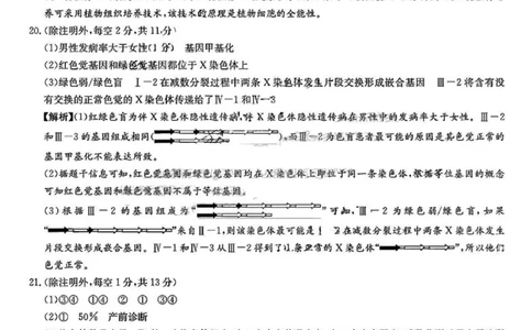 生物答案(1)_2023年10月_0210月合集_2024届湖南炎德英才大联考名校联考联合体高三第三次联考_2024届湖南炎德英才大联考名校联考联合体高三第三次联考生物