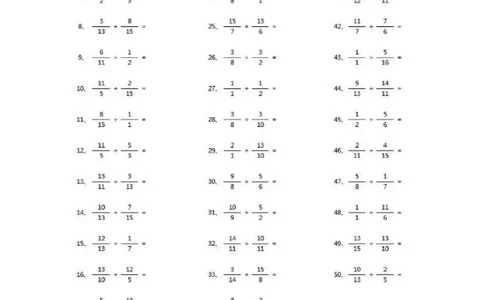 分数除法第91~100篇（高级）_编码0121-6年级数学口算计算_口算题（适合6年级）(1)_分数-除法（200篇）_（分数）除法高级（100篇）