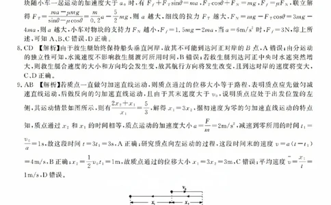 物理参考答案(1)_2023年10月_0210月合集_2024届安徽省皖江名校高三10月阶段性考试_安徽皖江名校联盟2024届高三上学期10月阶段考试物理