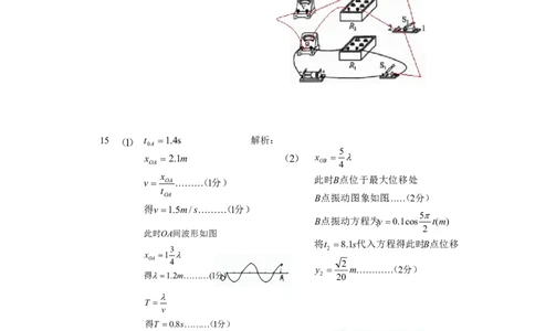 物理试题答案_2024年6月(1)_01按日期_01号_2024届山东省实验中学高三下学期5月高考模拟_2024届山东省实验中学高三下学期5月高考模拟物理