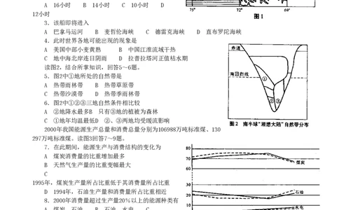 2003年湖南高考文综真题及答案_赠送：2008-2024全套高考真题_高考地理真题_旧1990-2007&middot;高考地理真题_1990-2007&middot;高考地理真题&middot;PDF_湖南