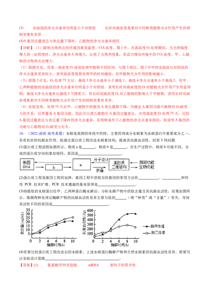 专题22实验与探究-五年（2019-2023）高考生物真题分项汇编（全国通用）（解析版）_赠送：2008-2024全套高考真题_高考生物真题_送高考生物五年真题(2019-2023)分项汇编（全国通用）