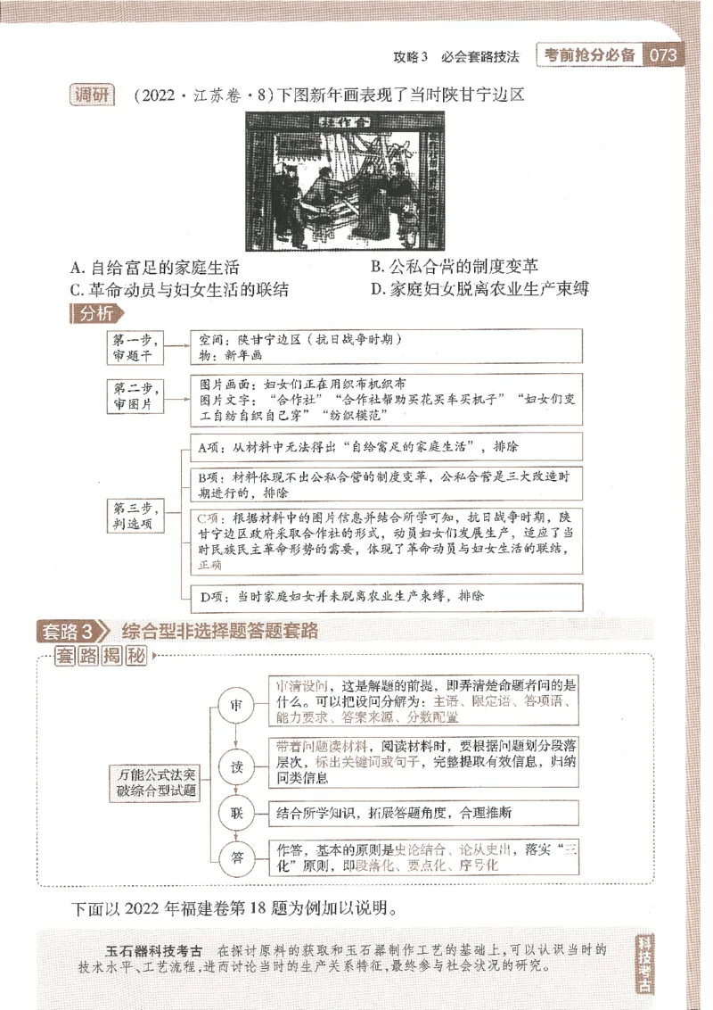试题调研第十辑历史_2023高考押题卷_试题调研8910期考前推荐看的三期_试题调研第十期考前抢分必备_试题调研第十辑