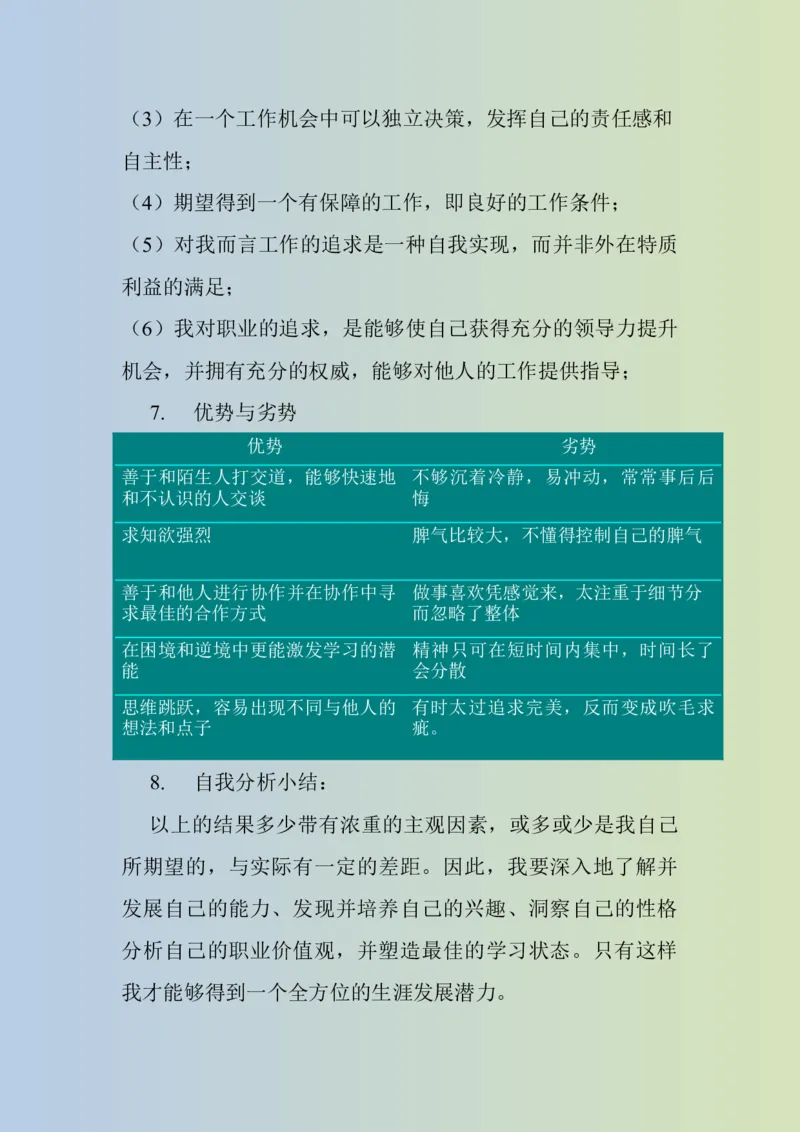 大学生职业生涯规划书电子商务专业1_E6-职业规划_13电子商务专业
