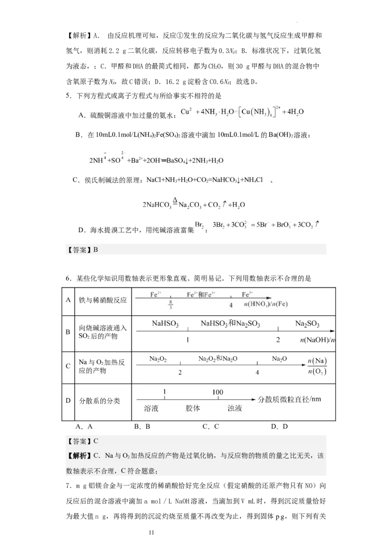 湖南省长沙市雅礼中学2024届高三上学期月考试卷（二）化学(1)_2023年10月_01每日更新_23号_2024届湖南省长沙市雅礼中学高三上学期月考试卷（二）