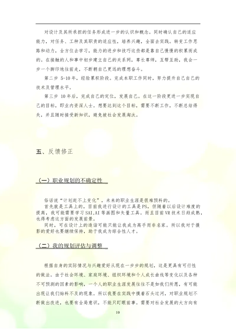 大学生职业生涯规划书--平面设计师模板(2)_E6-职业规划_08平面设计专业