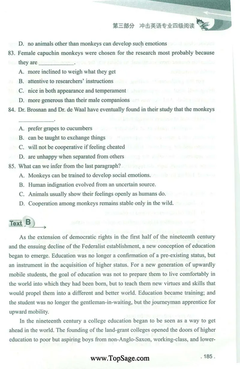 冲击波专业4级阅读_2025专四专八真题及备考资料_2009-2024专四真题+备考资料_2024专四备考资料合辑（电子书）_24专四阅读_2024冲击波系列专四阅读