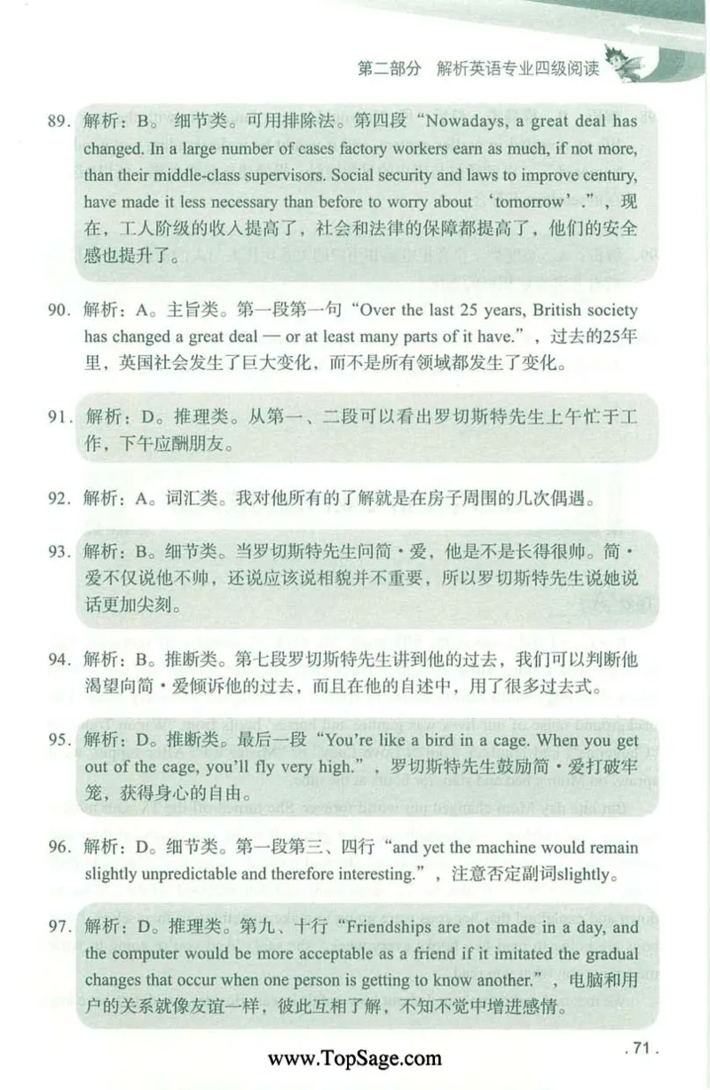 冲击波专业4级阅读_2025专四专八真题及备考资料_2009-2024专四真题+备考资料_2024专四备考资料合辑（电子书）_24专四阅读_2024冲击波系列专四阅读