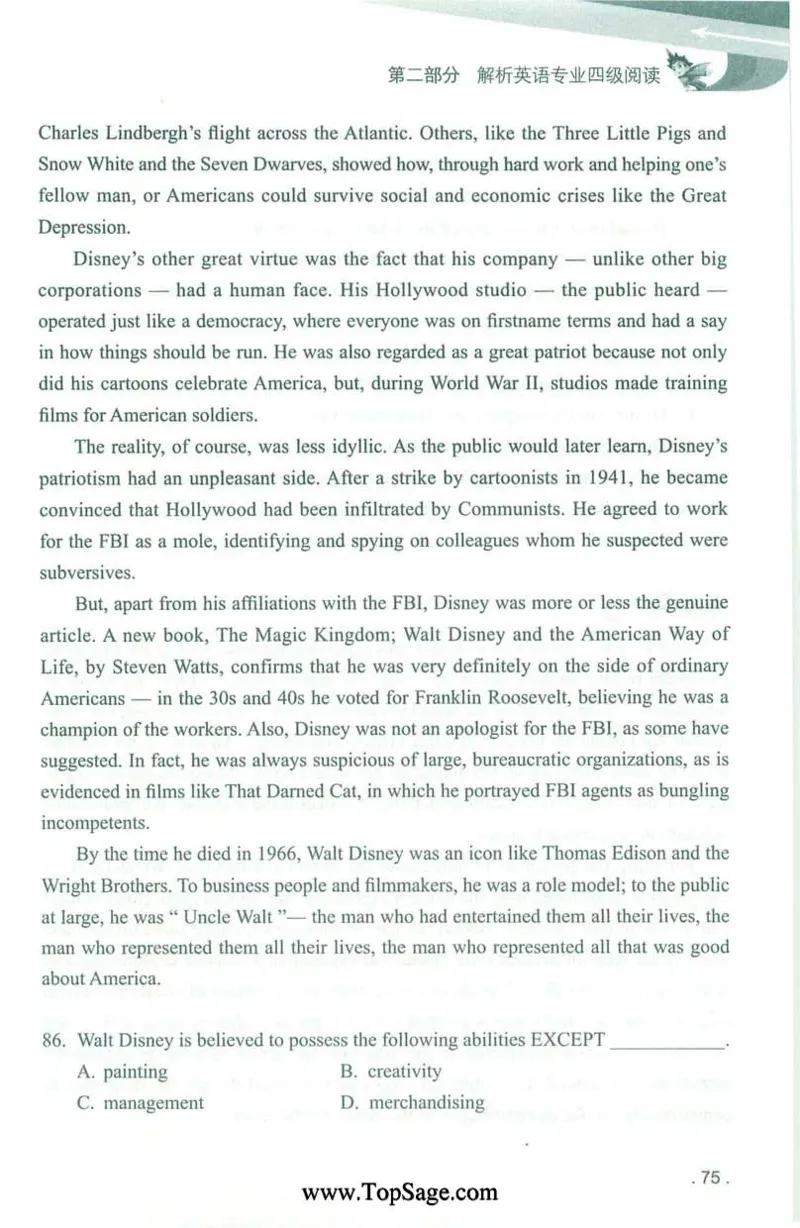 冲击波专业4级阅读_2025专四专八真题及备考资料_2009-2024专四真题+备考资料_2024专四备考资料合辑（电子书）_24专四阅读_2024冲击波系列专四阅读