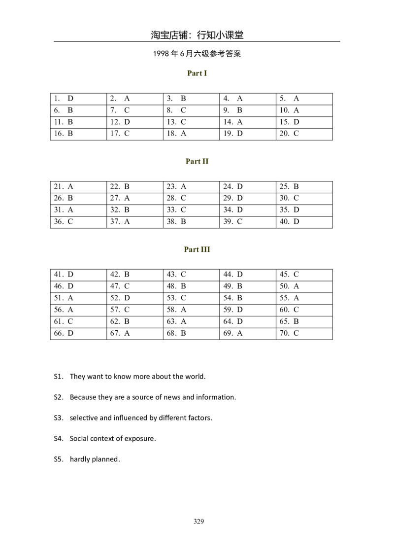 大学英语六级(CET-6)历年真题大全[90-07年37套]_英语四六级整合_英语四六级真题版本二此版为主此文件夹会持续更新_六级真题_1.六级真题+答案解析+听力音频_1990&mdash;2007年6月CET6