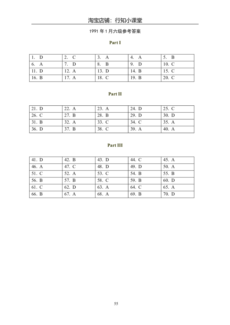 大学英语六级(CET-6)历年真题大全[90-07年37套]_英语四六级整合_英语四六级真题版本二此版为主此文件夹会持续更新_六级真题_1.六级真题+答案解析+听力音频_1990&mdash;2007年6月CET6