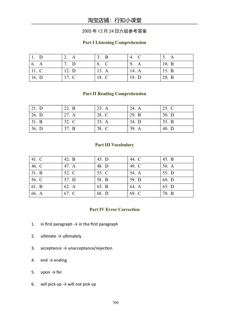 大学英语六级(CET-6)历年真题大全[90-07年37套]_英语四六级整合_英语四六级真题版本二此版为主此文件夹会持续更新_六级真题_1.六级真题+答案解析+听力音频_1990&mdash;2007年6月CET6