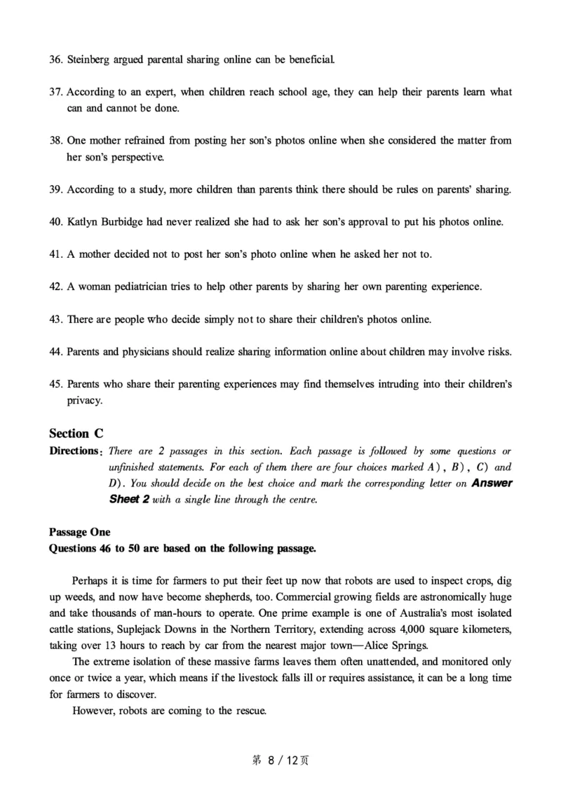 ❤打印版真题2018-2022.06六级真题❤_英语四六级整合_英语四六级真题版本二此版为主此文件夹会持续更新_六级真题_1.六级真题+答案解析+听力音频_2014年-2022年真题解析音频