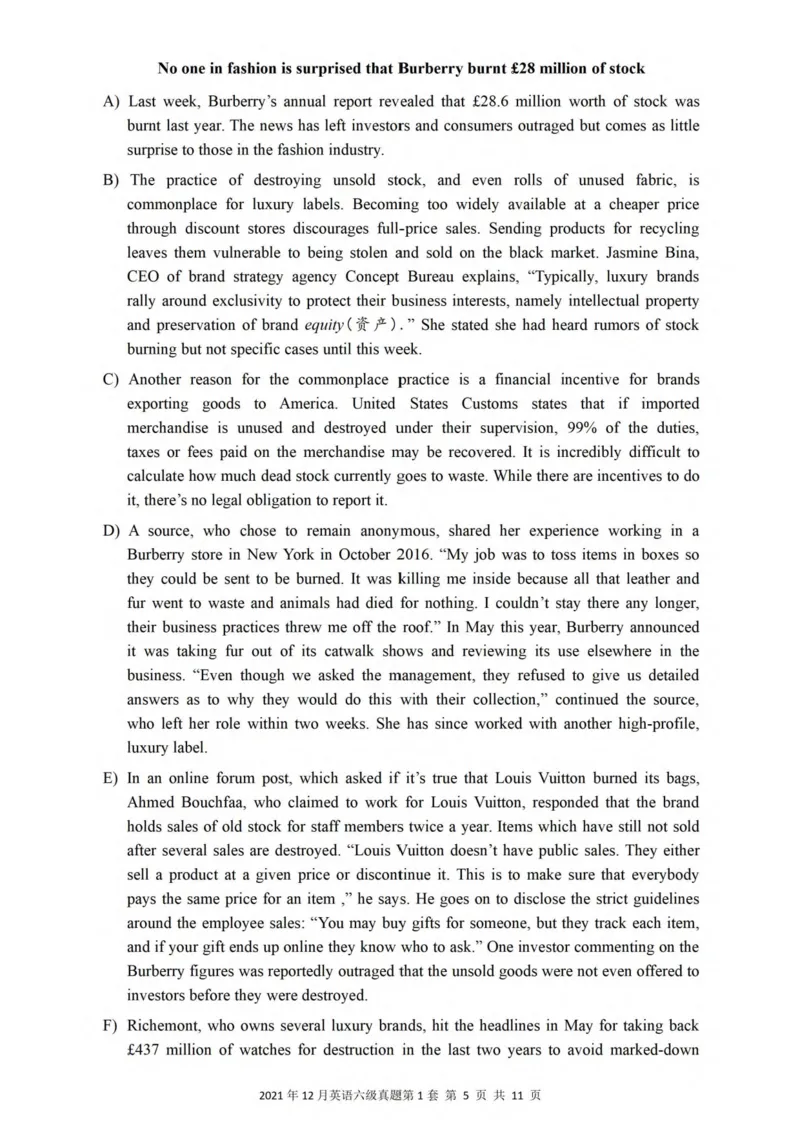 ❤打印版真题2018-2022.06六级真题❤_英语四六级整合_英语四六级真题版本二此版为主此文件夹会持续更新_六级真题_1.六级真题+答案解析+听力音频_2014年-2022年真题解析音频