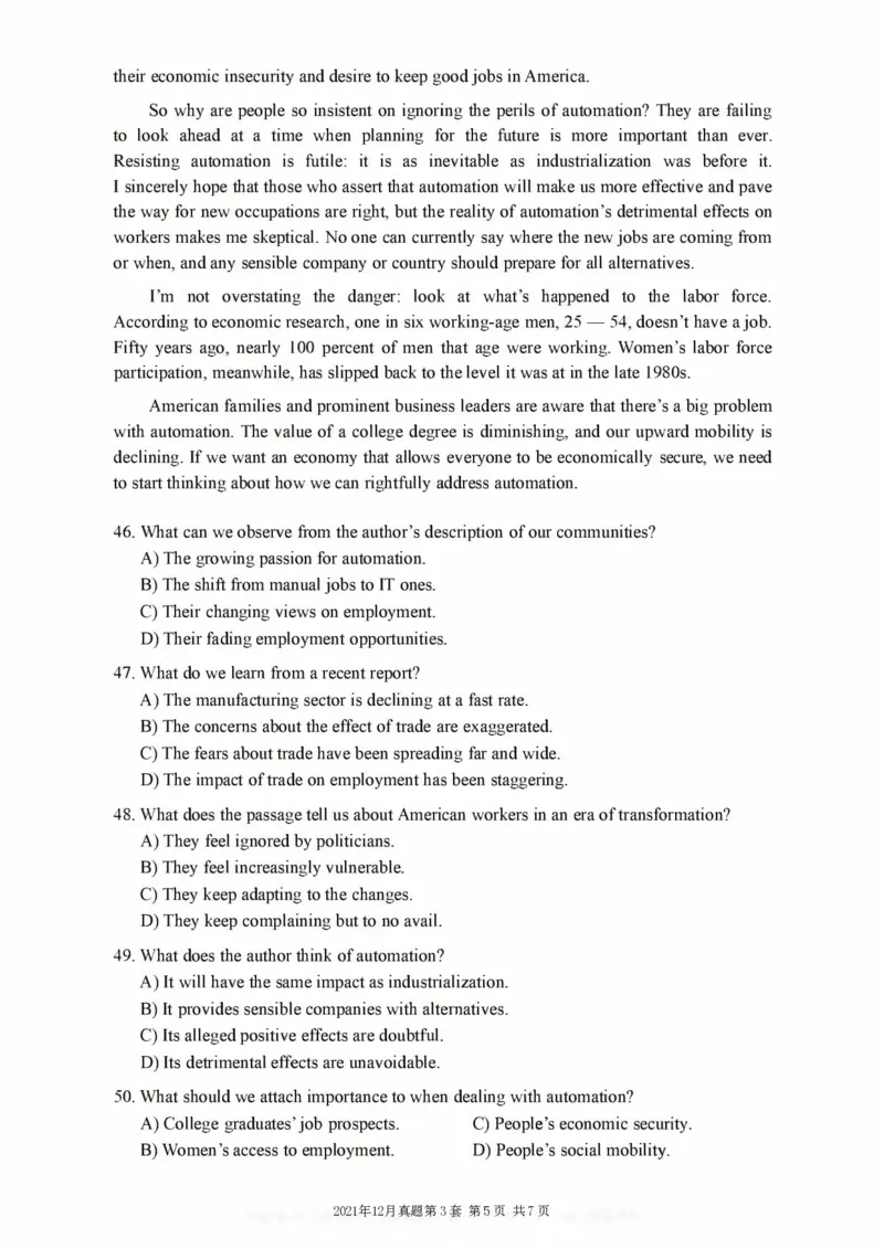 ❤打印版真题2018-2022.06六级真题❤_英语四六级整合_英语四六级真题版本二此版为主此文件夹会持续更新_六级真题_1.六级真题+答案解析+听力音频_2014年-2022年真题解析音频