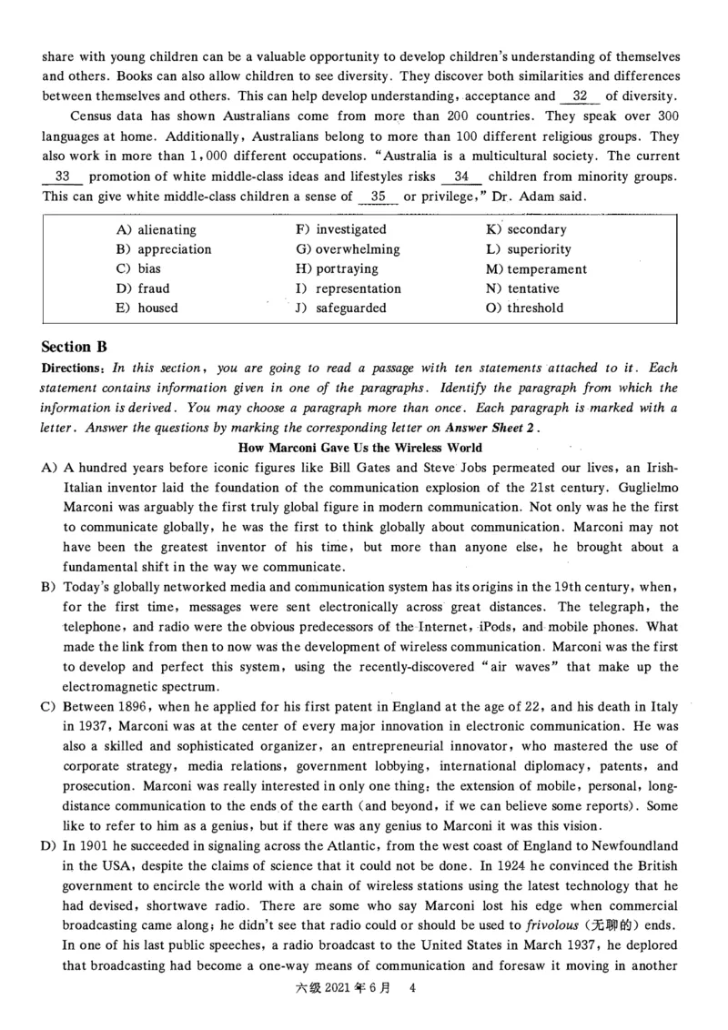 ❤打印版真题2018-2022.06六级真题❤_英语四六级整合_英语四六级真题版本二此版为主此文件夹会持续更新_六级真题_1.六级真题+答案解析+听力音频_2014年-2022年真题解析音频