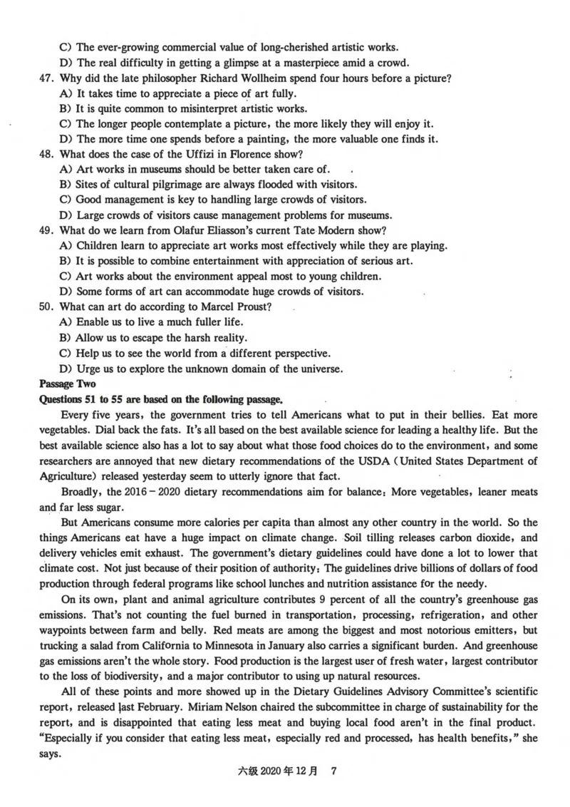 ❤打印版真题2018-2022.06六级真题❤_英语四六级整合_英语四六级真题版本二此版为主此文件夹会持续更新_六级真题_1.六级真题+答案解析+听力音频_2014年-2022年真题解析音频