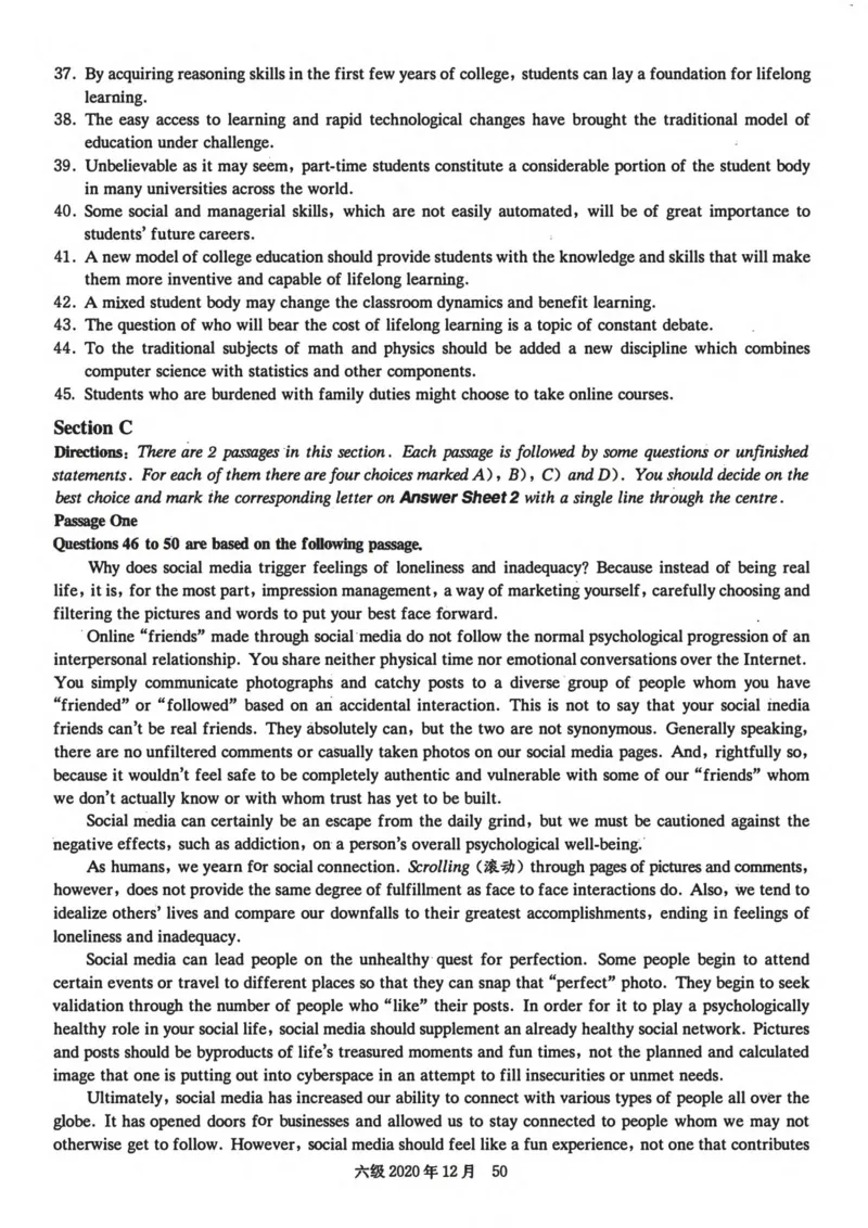 ❤打印版真题2018-2022.06六级真题❤_英语四六级整合_英语四六级真题版本二此版为主此文件夹会持续更新_六级真题_1.六级真题+答案解析+听力音频_2014年-2022年真题解析音频