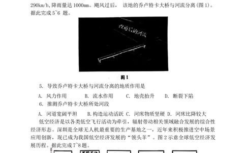 2024届山东省滨州市高三一模地理试题_2024年3月_013月合集_2024届山东省潍坊市滨州市高三一模_2024届山东省潍坊市滨州市高三一模地理