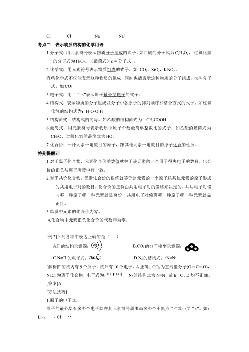 品优教学经典高考复习化学知识点总结大全(500页)_赠送小初高学霸笔记等_小初高知识点_小初高知识点_高考化学知识点