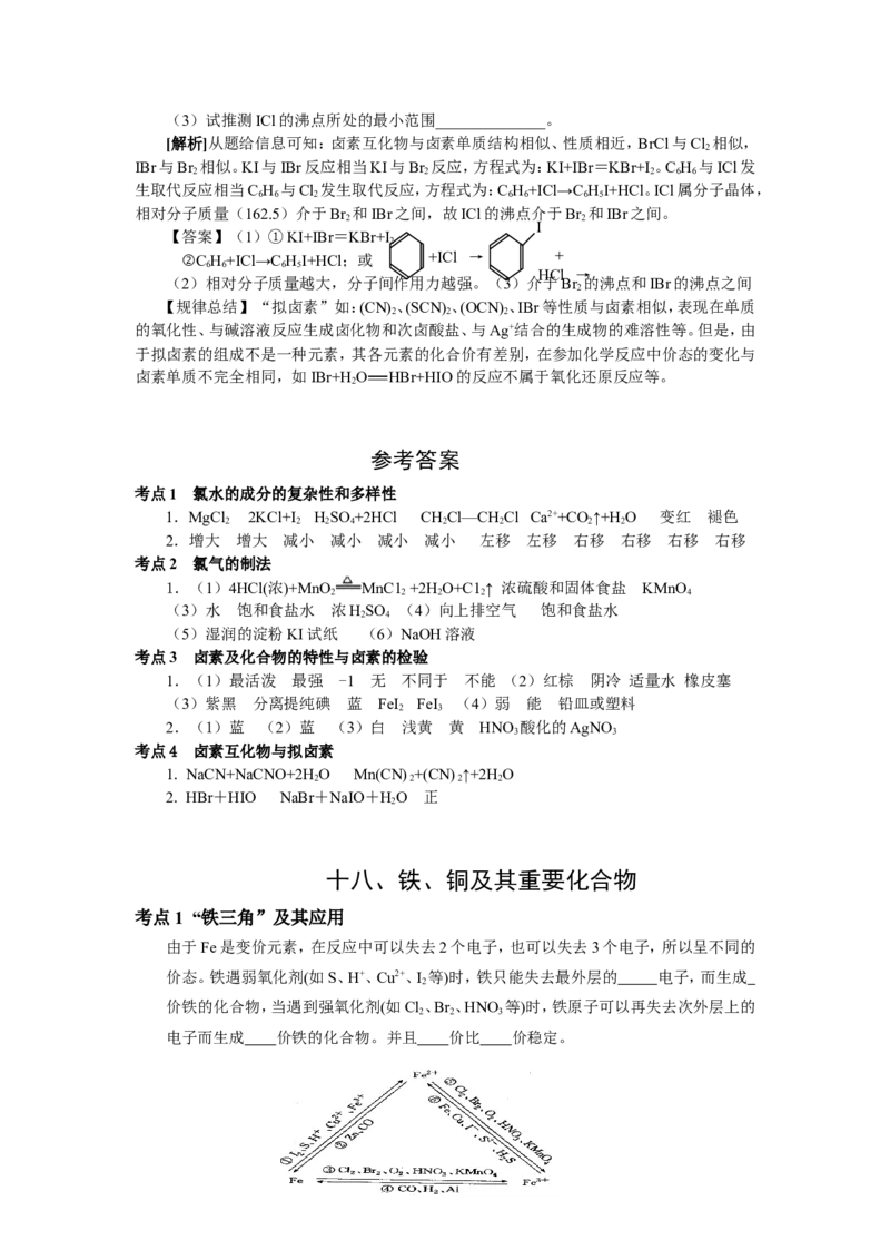 品优教学经典高考复习化学知识点总结大全(500页)_赠送小初高学霸笔记等_小初高知识点_小初高知识点_高考化学知识点