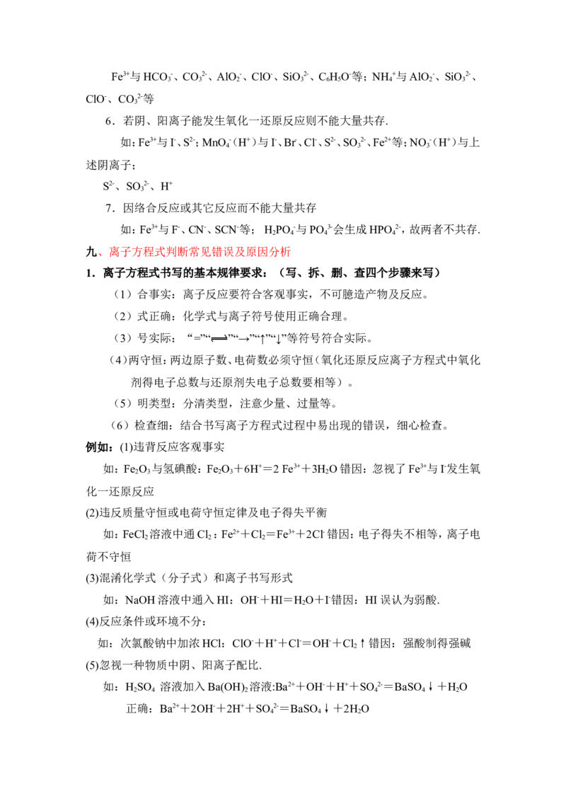 品优教学经典高考复习化学知识点总结大全(500页)_赠送小初高学霸笔记等_小初高知识点_小初高知识点_高考化学知识点