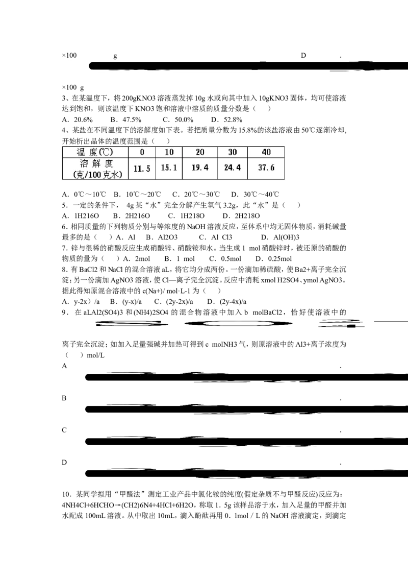 品优教学经典高考复习化学知识点总结大全(500页)_赠送小初高学霸笔记等_小初高知识点_小初高知识点_高考化学知识点